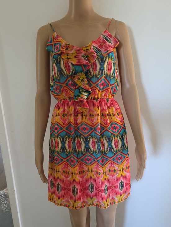 Windsor Dresses & Skirts - Windsor Multicolor One Shoulder Dress Size Small